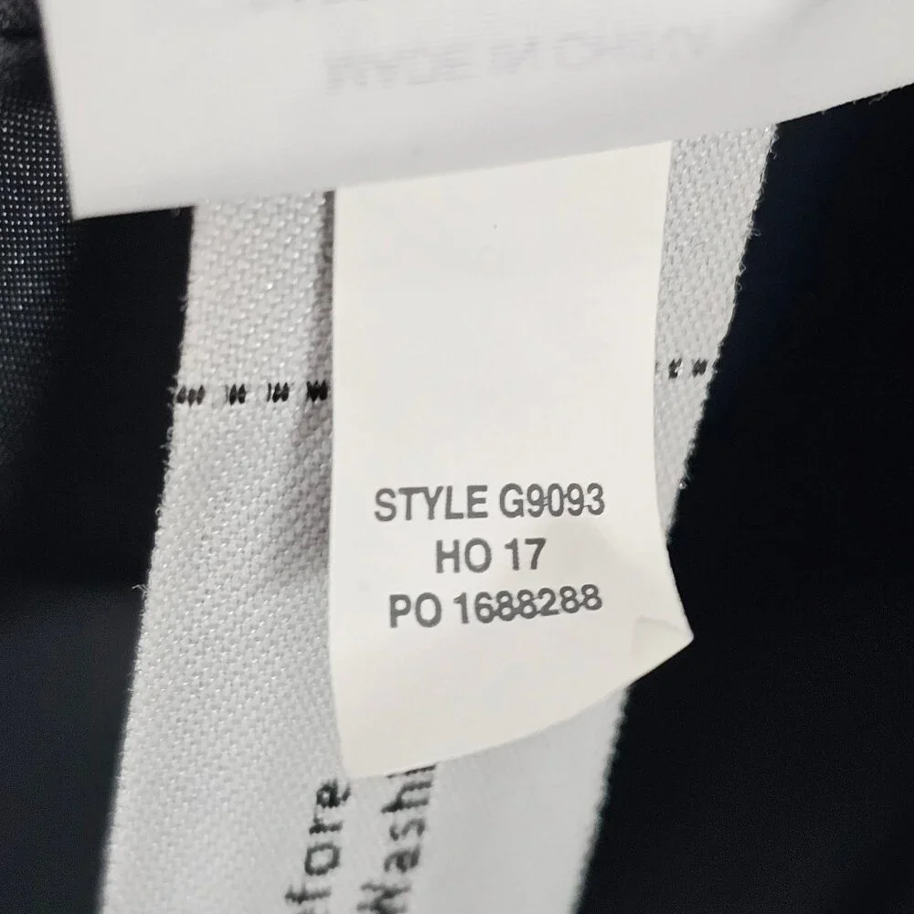 J.Crew Womens 2 Italian Wool Hooded Tailored Coat Black Lined Gold Accents Warm - Picture 12 of 15